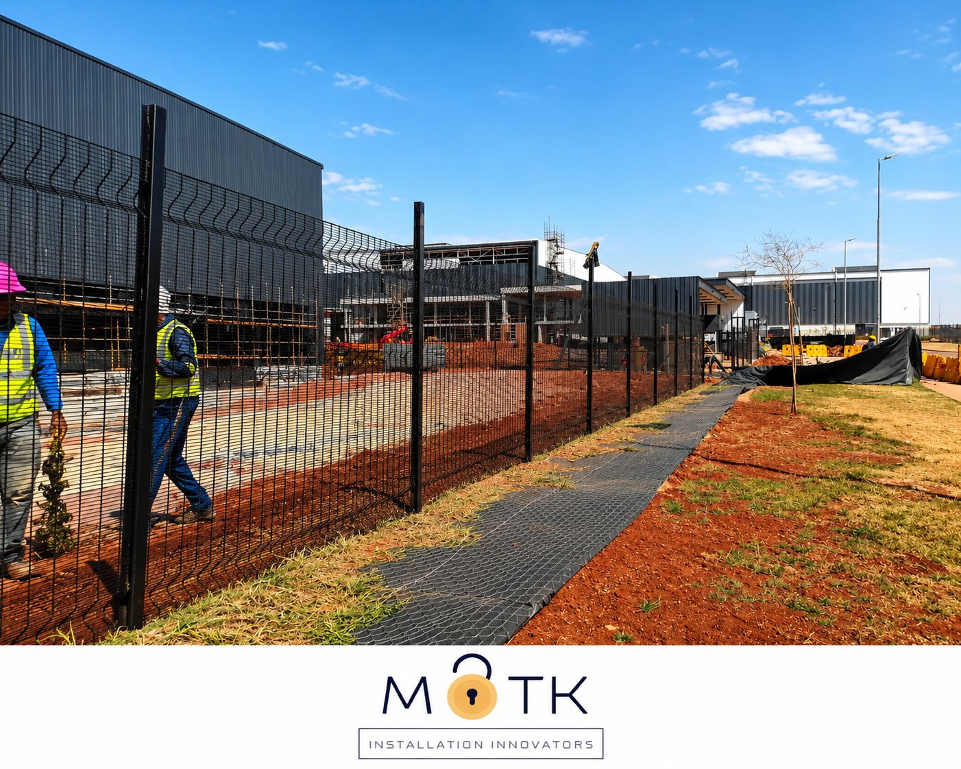 MOTK perimeter fencing installation